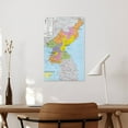 thumbnail image 4 of North-Korea Map Posters Wall Art Poster Gifts Bedroom Prints Home Decor Hanging Picture Canvas Painting Posters 20x30inch(50x75cm), 4 of 6