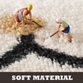 thumbnail image 3 of Alfombras de baño de gato de 17 x 25 pulgadas, alfombras de baño absorbentes, lindas alfombras de baño para baño, antideslizantes, suaves y esponjosas, de microfibra, lavable a máquina, 3 of 5
