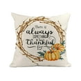 SDJMa Fall Pillow Covers 18x18 Pumpkin Maple Leaves Blue Truck Bike