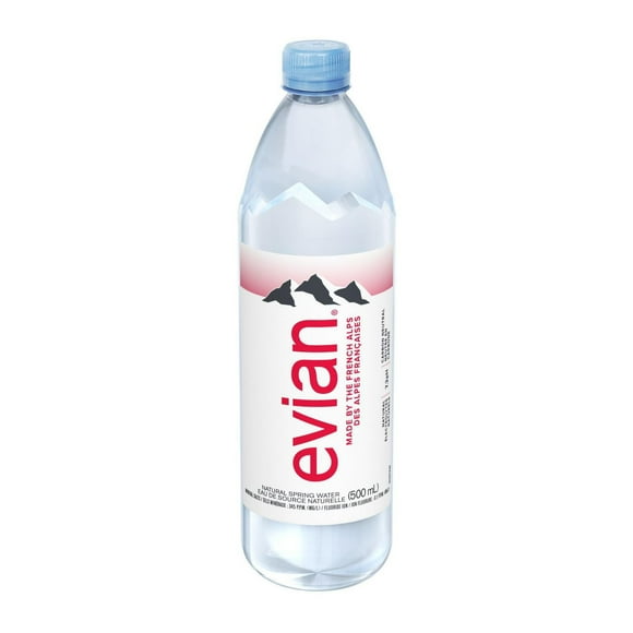 evian Eau Minérale Naturelle 500 mL, Bouteille 500mL