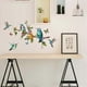 thumbnail image 4 of Nature Tree Branch with Flying Garden Song Birds Wall Art Decals Window Stickers Vinyl Girl Kids Decor Decoration Murals, 4 of 4