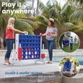 thumbnail image 4 of Giant Game ECR4Kids Jumbo 4-To-Score rojo/blanco/azul, 4 of 9