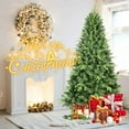 thumbnail image 5 of Spaco Artificial 7.5FT Christmas Tree with 2155PVC/Hard Needle Mixed Branch Tips, Christmas Tree with Hinged Premium & Foldable Base for Indoor Holiday Decoration, Green, 5 of 10