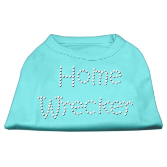 Pet Dog Cat Shirt Rhinestone, "Home Wrecker"