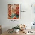 thumbnail image 2 of Kdxio Fantasy Underwater Jellyfish Pattern Canvas Wall Art 12x16 Inches - Waterproof HD Print Solid Wood Frame for Living Room & Bathroom,Vertical, 2 of 8