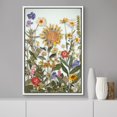 thumbnail image 2 of IDEA4WALL Framed Canvas Wall Art Botanical Floral Arrangement with Vibrant Dried Flowers Art Colorful Plants Wildflowers Print Rustic Minimal for Living Room, Bedroom, Office - 24"x36" White, 2 of 5