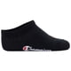 thumbnail image 2 of Champion Calcetines para niños, paquete de 6 - calcetines deportivos, logotipo, color liso Negro/Gris/Blanco 27-30, 2 of 7