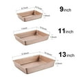 thumbnail image 3 of Donepart 3 Pack Cake Pans for Baking, 8/11/13 in Heavy Duty Nonstick Baking Pan Set, Easy Cleaning Deep Baking Pan for Brownie Lasagna Bread, 3 of 12