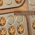 thumbnail image 5 of Gold Non Stick Baking Sheet Set for Even Cooking and Versatile Home Use, 5 of 5