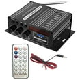 thumbnail image 2 of amplificador de coche,Amplificador de coche de 2 canales amp mp3 puerto estéreo RCA,fm radio car system reproductor de música 2 canales home,componente de teatro Bluetooth 5.0 HiFi DC, 2 of 9