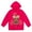 Pink, variant on L.O.L. Surprise! Queen Bee Big Girls French Terry Pullover Crossover Hoodie Little Kid to Big Kid