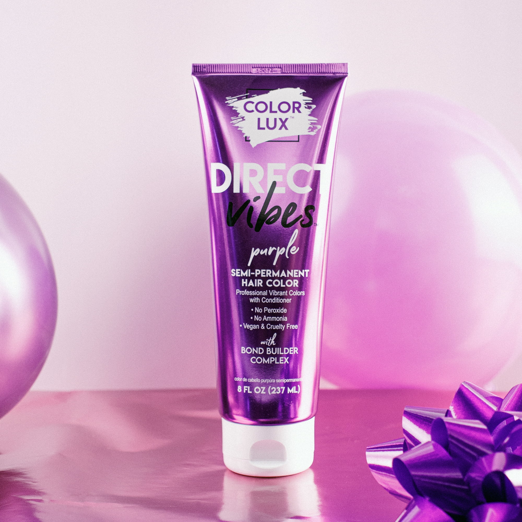 Color Lux Direct Vibes Purple 8 0z, for Adults and Teens