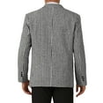 thumbnail image 3 of INSPIRE CHIC Houndstooth Blazer for Men's Classic Fit Business Two Button Plaid Sports Coat, 3 of 6