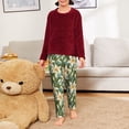 thumbnail image 6 of Susaid Lilies Flowers Print Soft Teen Sleep Pants, Long Pajama Bottoms with Two Pockets and Elastic Waist, Designed for Ages 5-16-Small, 6 of 6