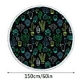 thumbnail image 1 of Agiferg Round Printed Microfiber Beach Towel Super Lightweight Colorful Bath Towel Sandproof Beach Blanket Beach Mat Multi-Purpose Towel For Travel Swimming Pool, 1 of 5