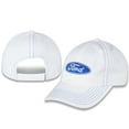 thumbnail image 2 of Ford Blue Oval Classic White Unstructured Hat, 2 of 7