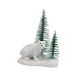 thumbnail image 3 of Figura de animal navideño, decoración del hogar, estatua de animal navideña en miniatura Oso, 3 of 5