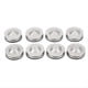 thumbnail image 1 of Juego de 4 Soportes para Altavoces de Acero Inoxidable con Base de Almohadillas para los Pies y Aislamiento de Altavoces de Audio de Alta Fidelidad, 1 of 5