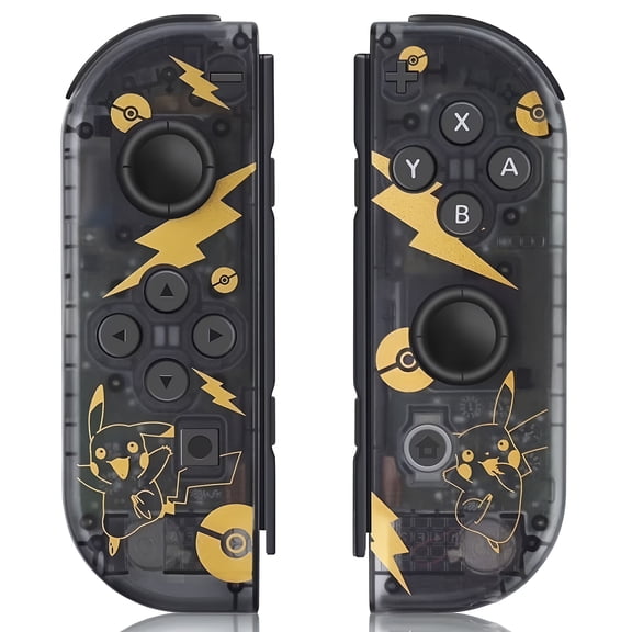 Game Controller Compatible with N-Switch, L/R Controllers Replacement Support Dual Vibration, Motion Control, Wake-up Function