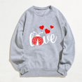 thumbnail image 2 of Durtebeua Women'S Sweatshirts Long Sleeve Long Sleeve Loose Pullover Tops, 2 of 4