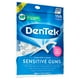 thumbnail image 5 of DenTek Comfort Clean Sensitive Gums Floss Picks, Soft & Silky Ribbon, 150 Count, 5 of 13