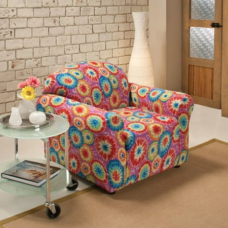 Madison Industries Tie Dye Jersey Chair Cover