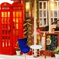 thumbnail image 3 of Paquete de de 1/12, asiento flocado de plástico con respaldo alto, silla de cisne, muebles de , de simulaci CUTICAT Casa de muñecas Juguetes en miniatura, 3 of 8