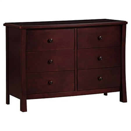 Simmons Kids Slumbertime Madisson 6 Drawer Dresser Black Espresso