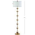 thumbnail image 6 of Safavieh Landen Leaf Floor Lamp 63.5 in., Antique Gold, Off-White Shade, 6 of 11