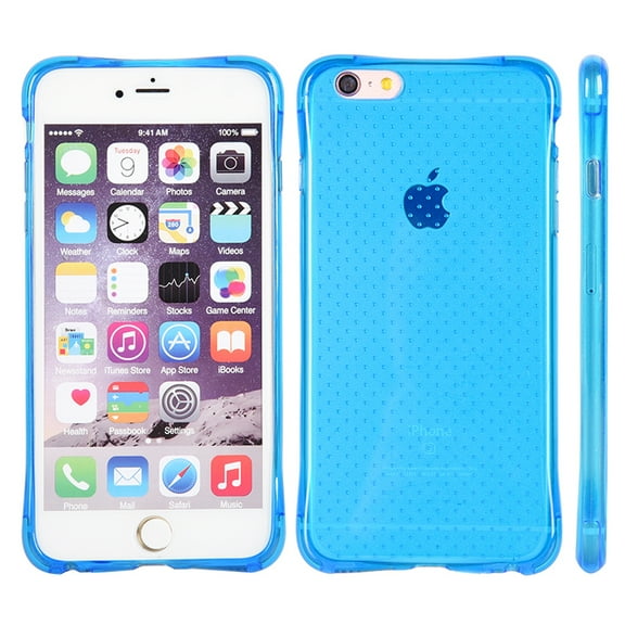 Translucent Crystal Slim Flexible TPU Skin Case for iPhone 6 Plus iPhone 6s Plus