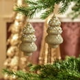 thumbnail image 1 of Adorno colgante de bola navideña de espuma con purpurina | Adorno decorativo para colgar en el árbol | Decoración navideña de plástico con forma especial para el árbol de Navidad, 1 of 6