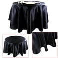 thumbnail image 2 of Yanluna Round 145cm(57inch) Satin Tablecloth Solid Color Table Covers For Wedding Birthday Christmas Party Round Table Cloth Home Decor, 2 of 7
