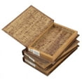 thumbnail image 4 of A&B Home Set of 3 Faux Vintage Book Storage Boxes, 4 of 11