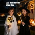 thumbnail image 5 of LED Halloween Glow Wand Light Up Toy with Spooky Characters for Halloween Party Favor Night Parade 12", 5 of 5