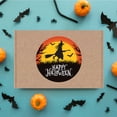 thumbnail image 4 of Koyal Wholesale Happy Halloween Stickers 2 Inch Round 120 Bulk Pk Witch on Broom Labels For Halloween Party Favors, 4 of 5