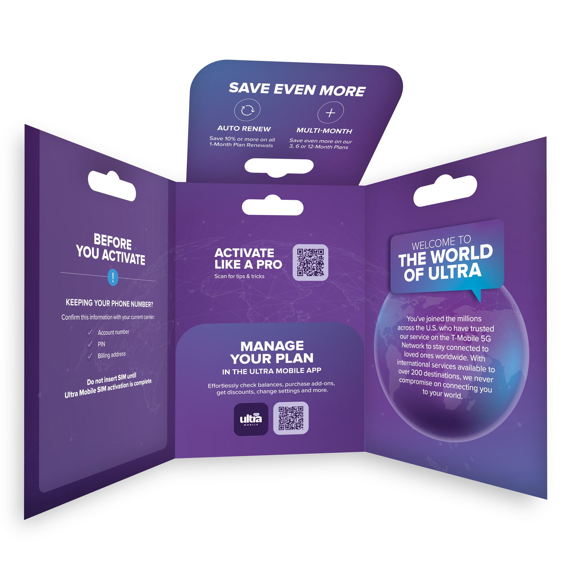 Ultra Mobile Starter SIM Kit