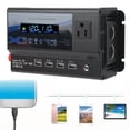 thumbnail image 1 of Inversor de Coche ANGGREK 3000W 12-110V con Luz Ambiental LED 4 USB, 1 of 7