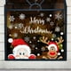 thumbnail image 3 of Pegatinas de pared de Feliz Navidad, adornos decorativos de Papá Noel, ciervo, árbol de Navidad, Frozens, copo de nieve, para puertas y ventanas, 2021, 3 of 4