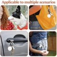 thumbnail image 4 of 30Pcs DIY Engravable Metal Keychain Blanks Metal Stamping Blanks for Engraving Stainless Steel Blank, 4 of 5