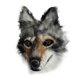 thumbnail image 3 of Máscara de Halloween jinwen Cosplay Cabeza de Animal Suministros de Fiesta Carnaval, 3 of 8