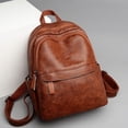 thumbnail image 4 of Lady Backpack Fashion Solid Color All- match Casual Backpack Travel Backpack, 4 of 7