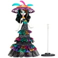 thumbnail image 5 of Monster High Skelita Calaveras Howliday Collectible Doll with La Catrina Hat, Día De Muertos 2024, 5 of 6