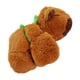 thumbnail image 4 of Pulseras de capibara con mochila, animales de peluche de capibara, adorables y cómodas figuras de juguete interactivas de dibujos animados, 4 of 9