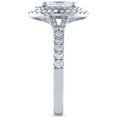 thumbnail image 2 of 1 Carat Marquise Diamond Halo Engagement Ring in 14k White Gold (G-H, SI2-I1, cttw) Size 7, 2 of 6