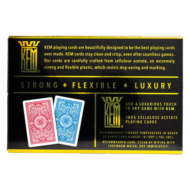 Kem Casino Grade Playing Cards for Grade School Classrooms