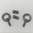 thumbnail image 4 of 2 Pcs Butées de Rail de Store 6mm Pièces de VR en Acier Inoxydable pour Bateau Véhicule Récréatif Pare-Soleil Équipement de Rail de Store, 4 of 5