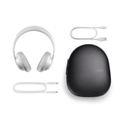 Open Box Bose Noise Cancelling Headphones 700 Over-Ear Bluetooth Headphones, Silver