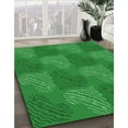 thumbnail image 3 of Ahgly Company Machine Washable Indoor Rectangle Transitional Green Area Rugs, 6' x 9', 3 of 7