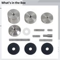 thumbnail image 5 of Archery Stabilizer Weight Set, Alloy Material, Includes 4 Weights and 6 Screws, Compatible with Recurve and Compound Bows, Reduces Vibration and Enhances Balance, 5 of 5