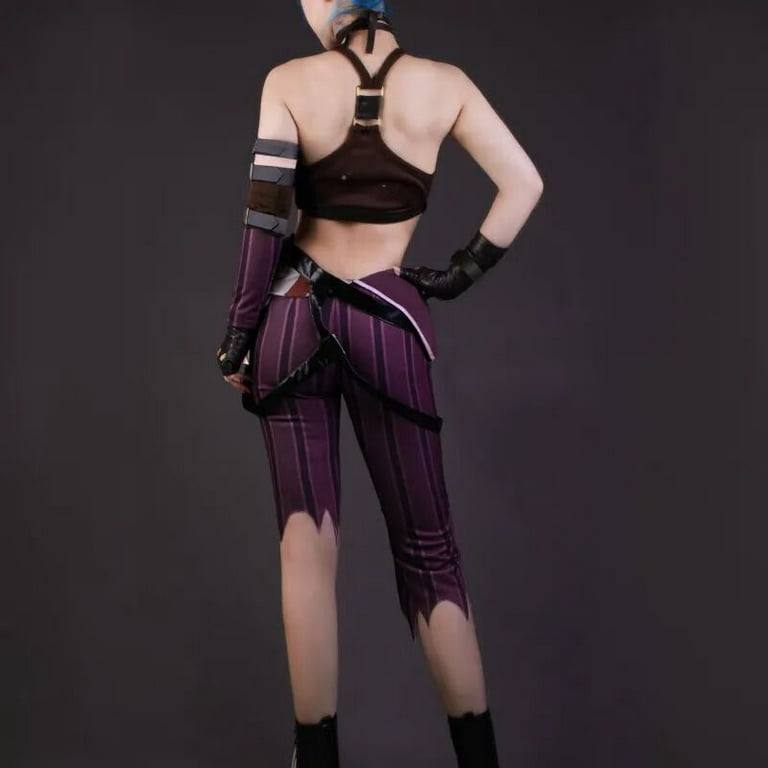 Jinx:Arcane Costume,LOL Coplay Clothing and Accessories